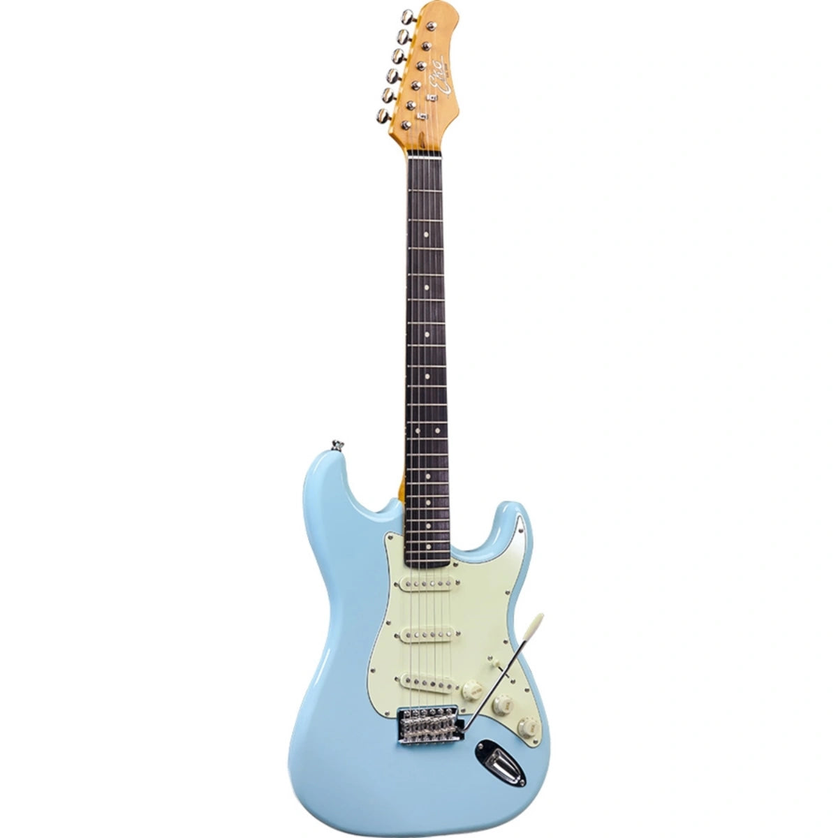  Đàn Guitar Điện Eko S-300 V-NOS, Daphne Blue
