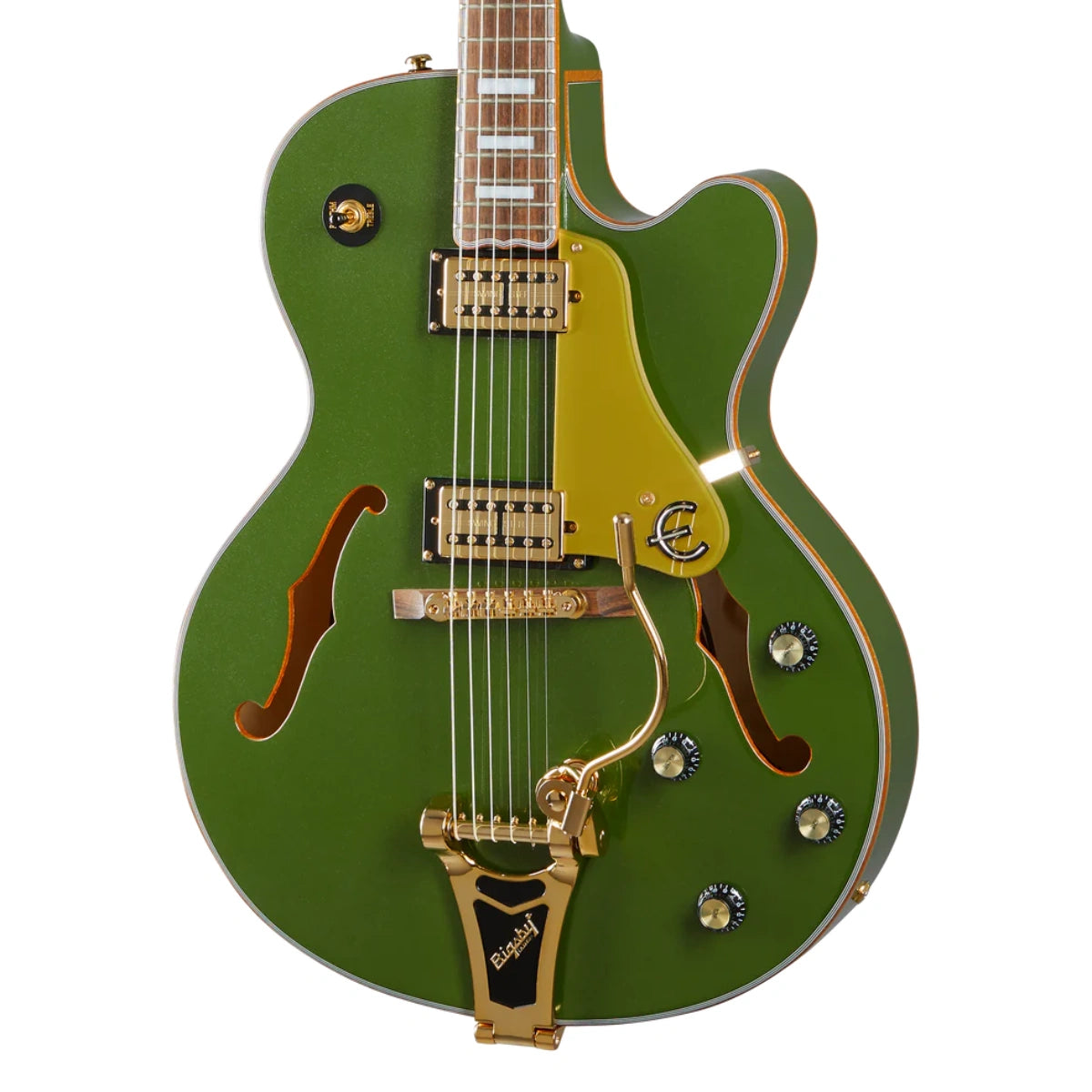 Đàn Guitar Điện Epiphone Emperor Swingster, Forest Green Metallic