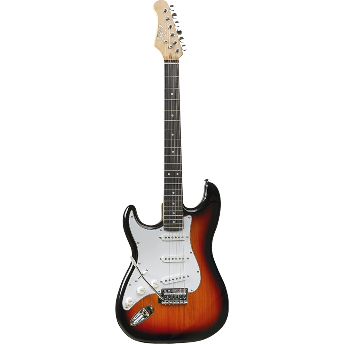 Đàn Guitar Điện Eko S-300 LH, Sunburst, Left Handed