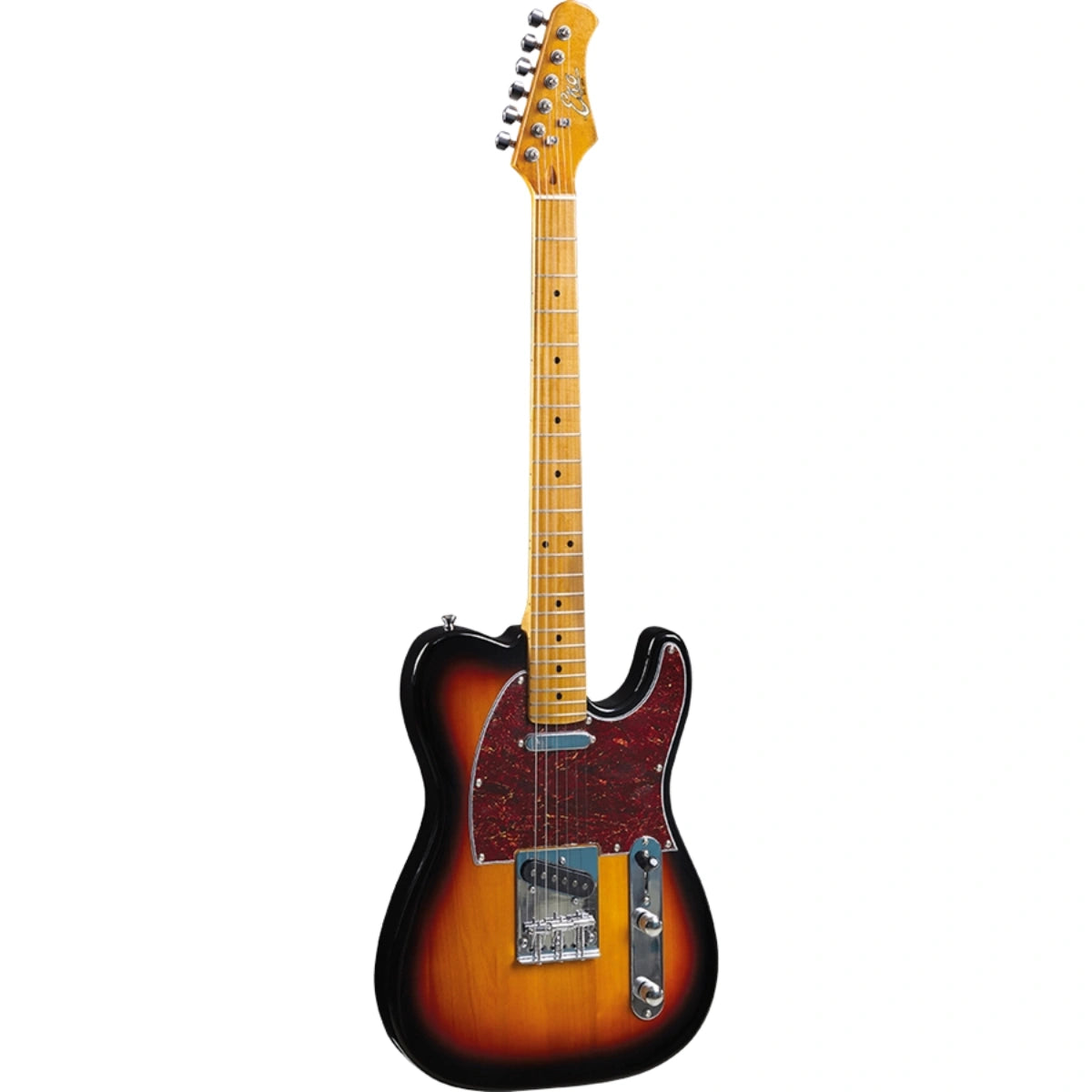 Đàn Guitar Điện Eko VT 380V, Maple Sunburst