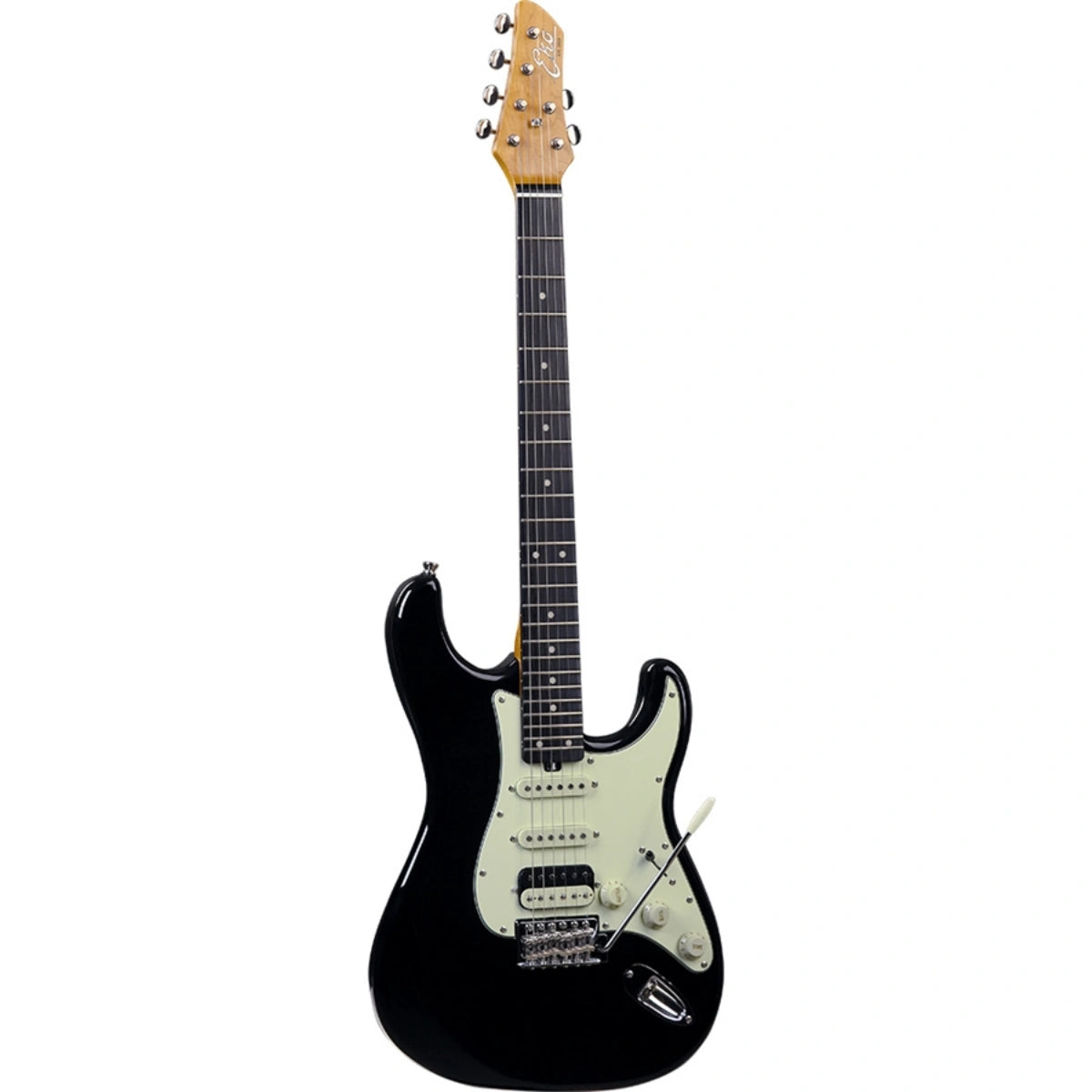 Đàn Guitar Điện Eko Aire V-NOS, Black