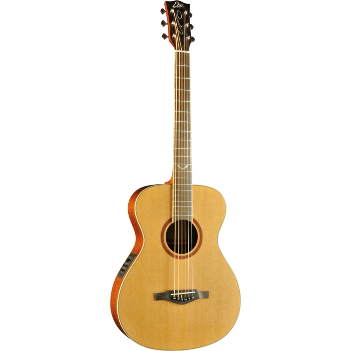 Đàn Guitar Acoustic Electric Eko EVO III Baritone Blend EQ, Natural