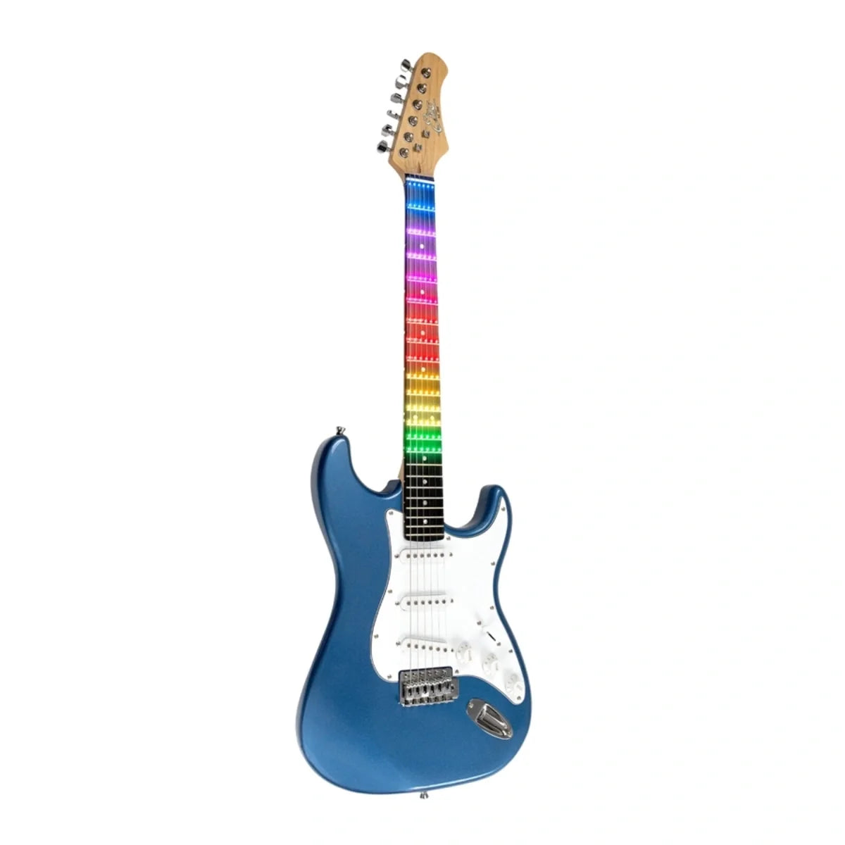 Đàn Guitar Điện Eko S-300 màu Metallic Blue Visual Note