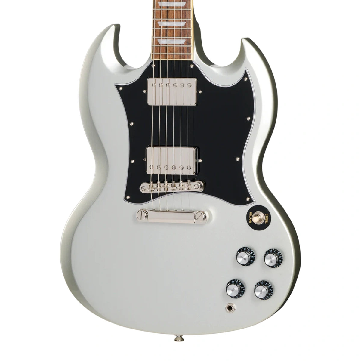 Đàn Guitar Điện Epiphone SG Standard, Silver Mist