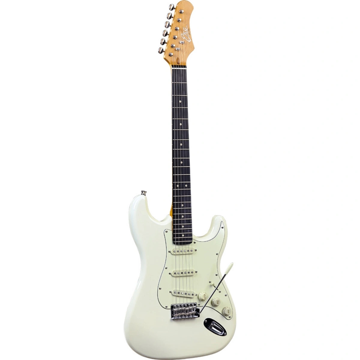 Đàn Guitar Điện Eko S-300 V-NOS Olympic, White