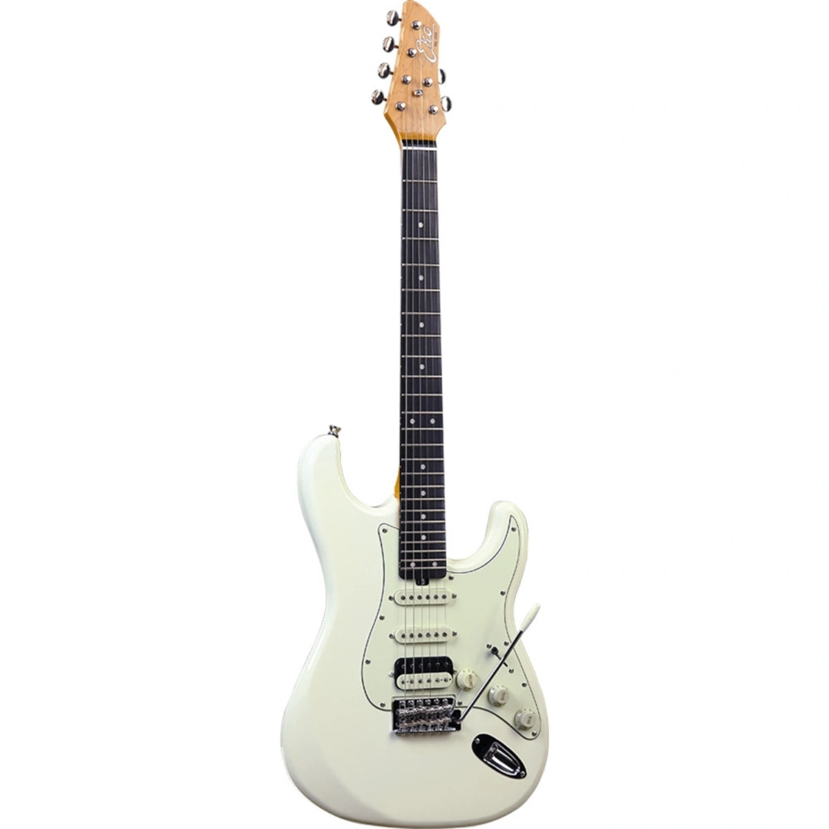 Đàn Guitar Điện Eko Aire V-NOS, Olympic White