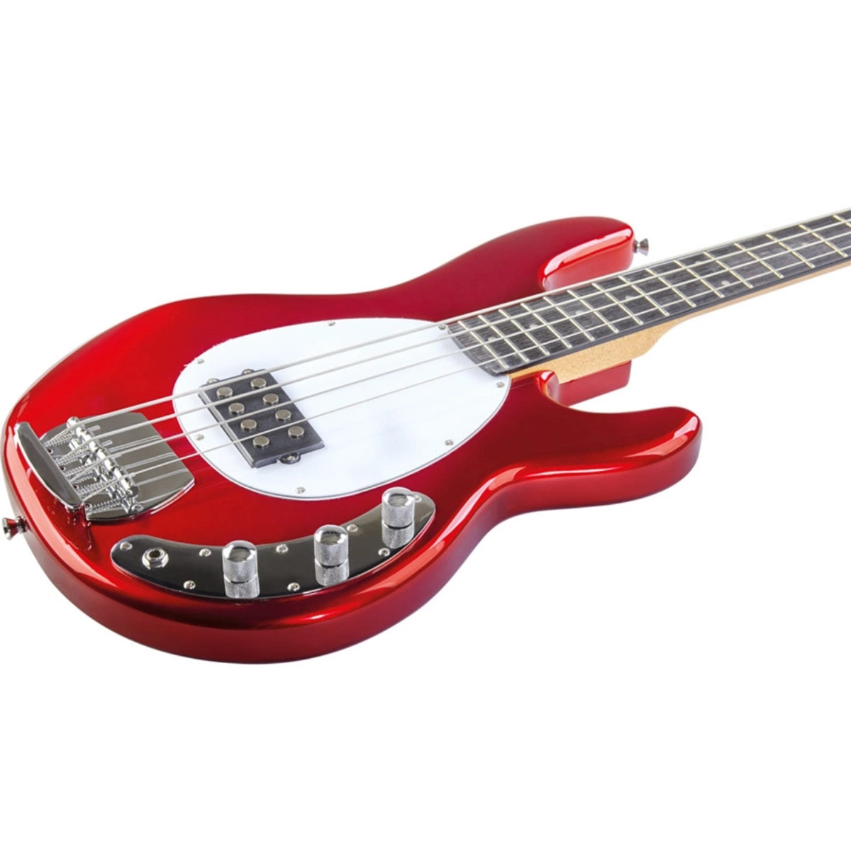 Đàn Bass Điện Eko MM 300, Chrome Red
