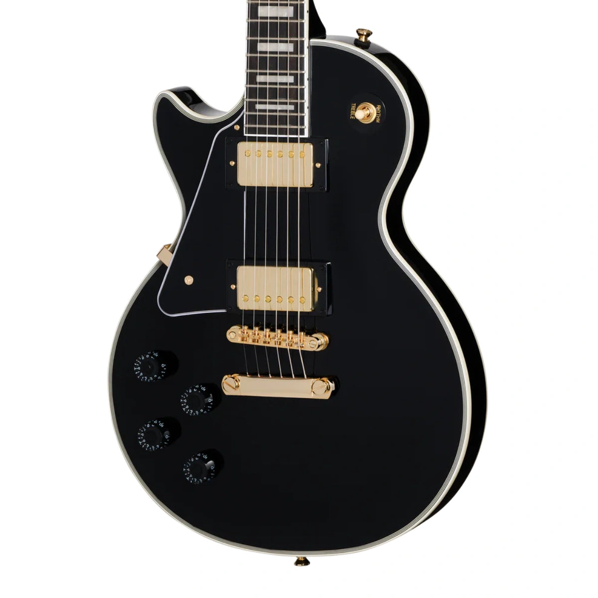 Đàn Guitar Điện Epiphone Les Paul Custom Left Handed, Ebony
