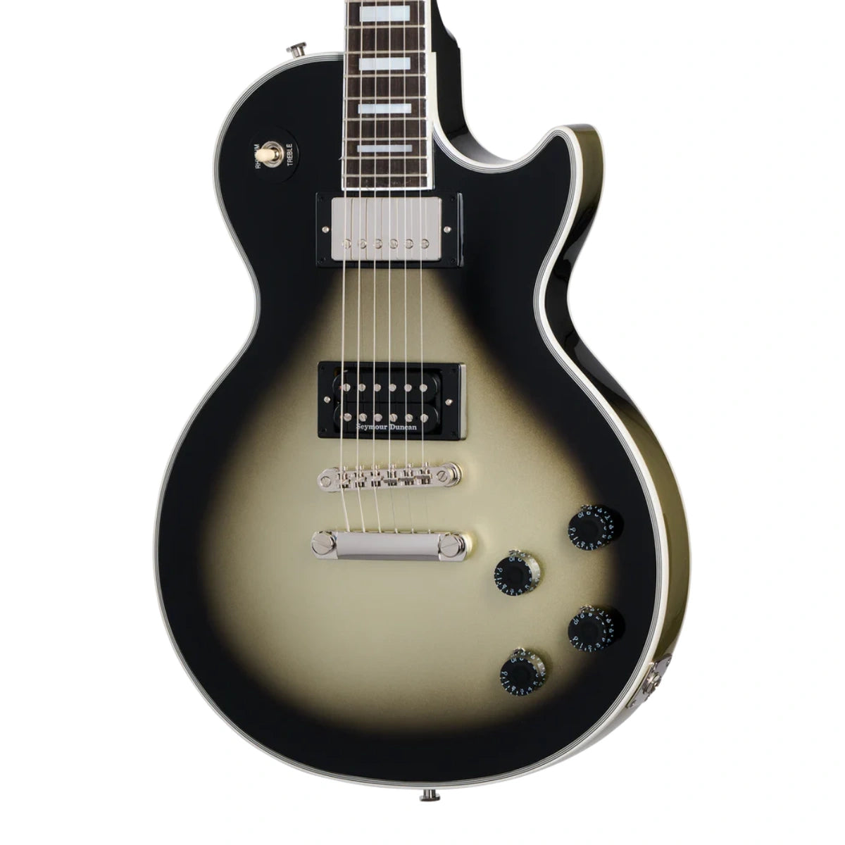 Đàn Guitar Điện Epiphone Adam Jones 1979 Les Paul Custom, Antique Silverburst