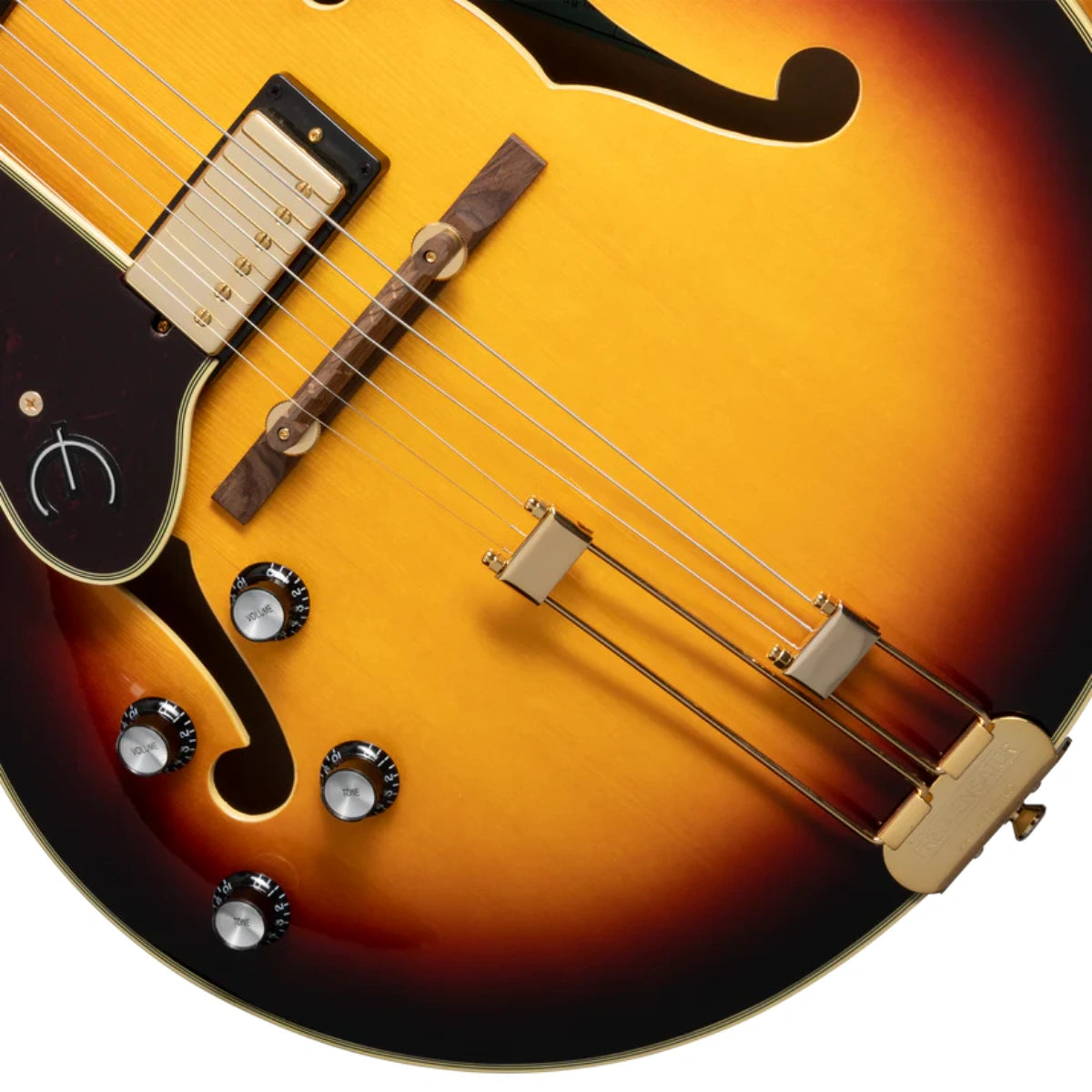 Đàn Guitar Điện Epiphone Broadway Left Handed, Vintage Sunburst