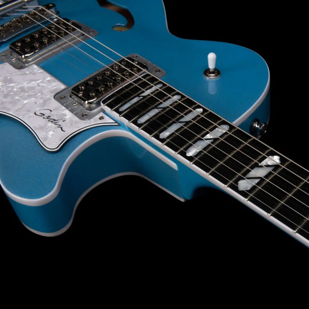 Đàn Guitar Điện Godin Montreal Premiere LTD, Imperial Blue