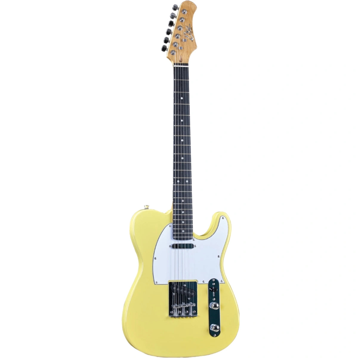 Đàn Guitar Điện Eko VT-380, Cream