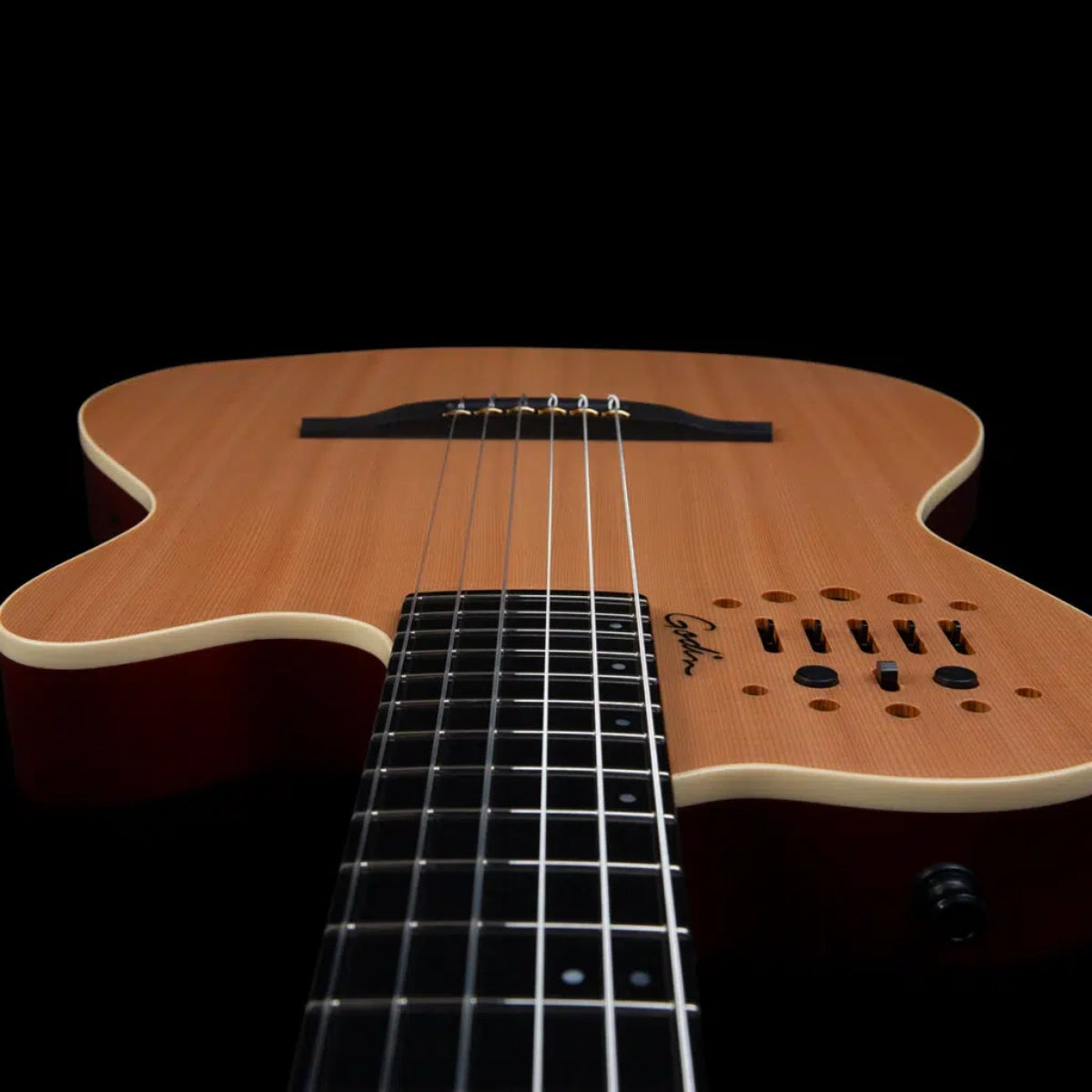 Đàn Guitar Điện Godin ACS Nylon Natural SG, Natural