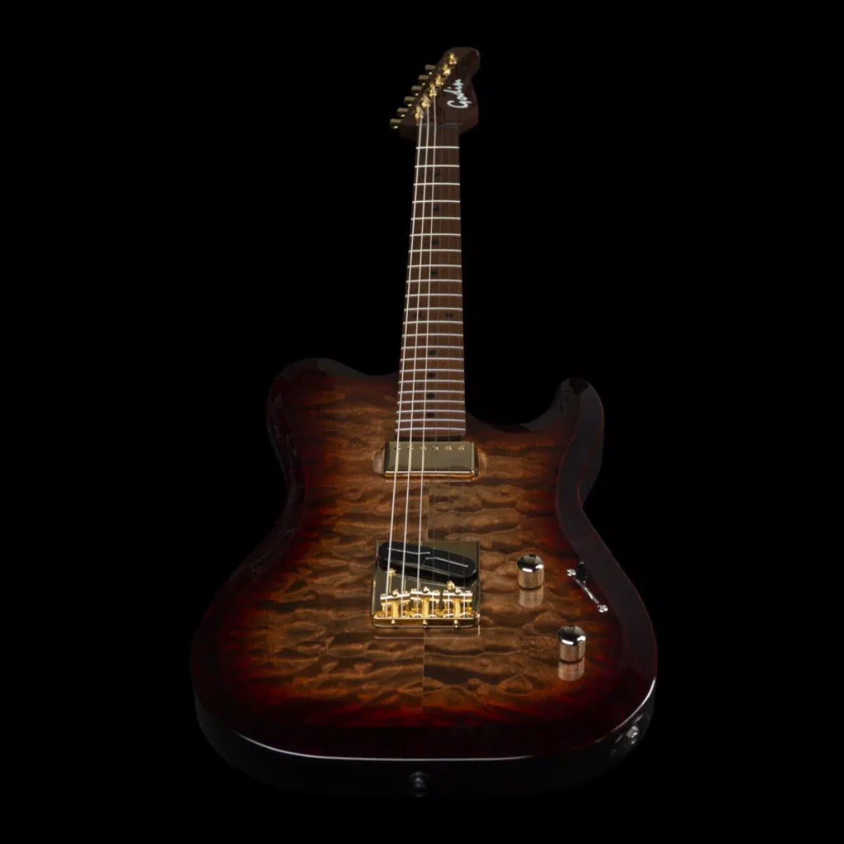 Đàn Guitar Điện Godin Artisan TC WhiskeyBurst MN, Whiskey Burst