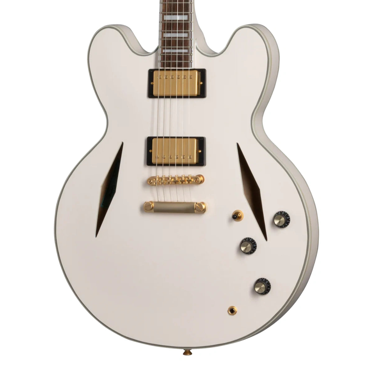  Đàn Guitar Điện Epiphone Emily Wolfe White Wolfe Sheraton, Aged Bone White