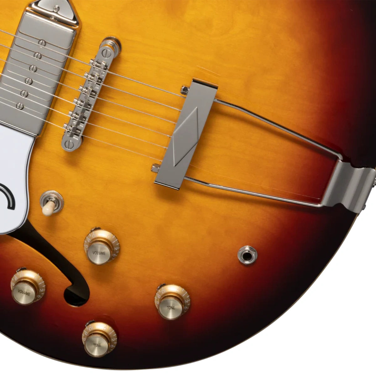 Đàn Guitar Điện Epiphone Casino Left Handed, Vintage Sunburst