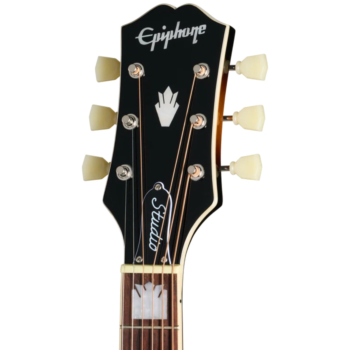  Đàn Guitar Acoustic Epiphone J 200 Studio Vintage Sunburst Left Handed