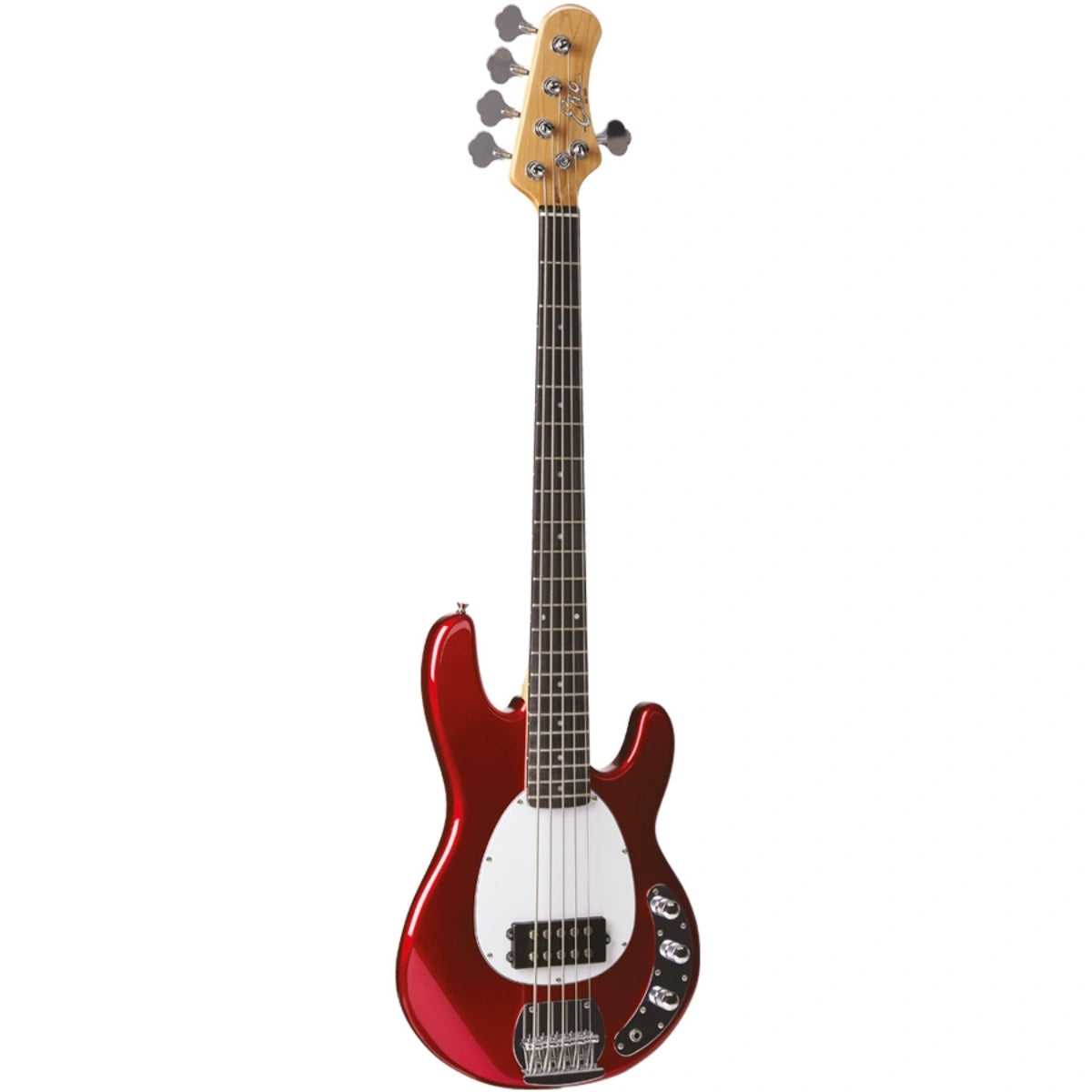 Đàn Bass Điện Eko MM 305, Chrome Red
