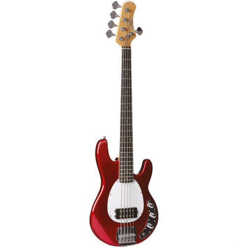 Đàn Guitar Bass Điện Eko MM 305, Chrome Red