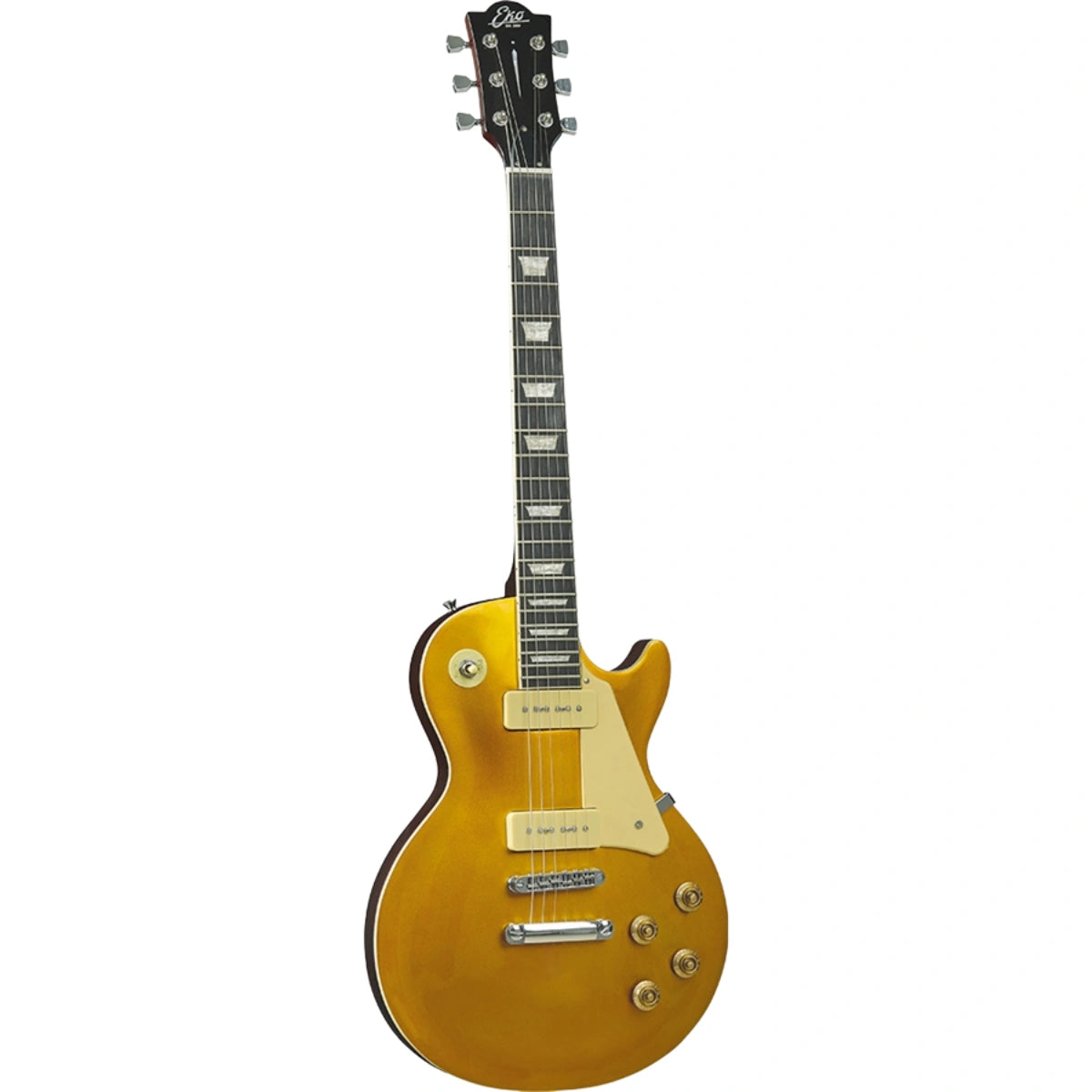 Đàn Guitar Điện Eko VL 480 GT-V, Gold Top