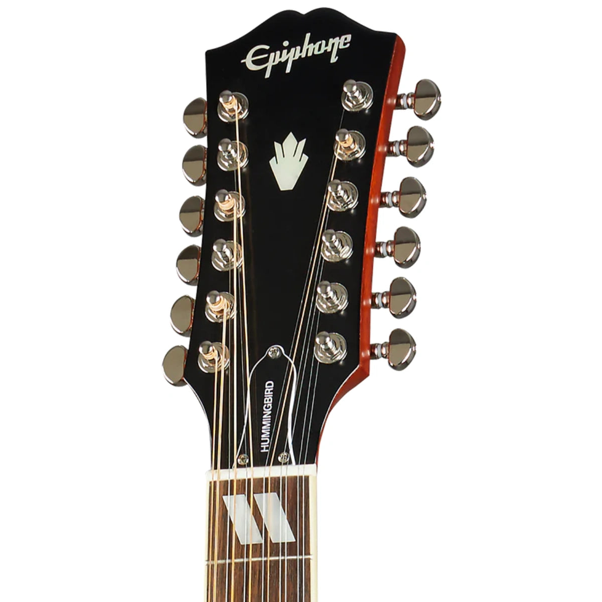 Đàn Guitar Acoustic Epiphone Hummingbird 12 String All Solid Wood Fishman Presys VT Aged Cherry Sunburst Gloss