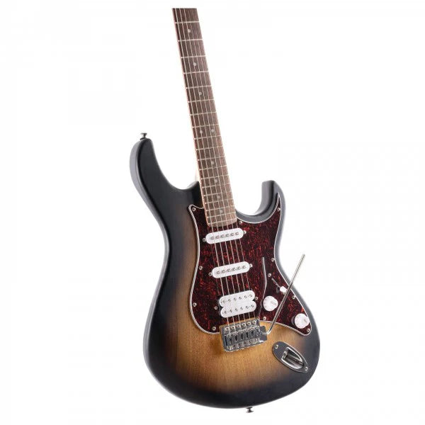 Đàn Guitar Điện Cort G110 HSS Electric Guitar, Sunburst