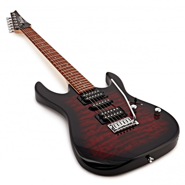 Ibanez GRX70QA GIO, Transparent Red Burst