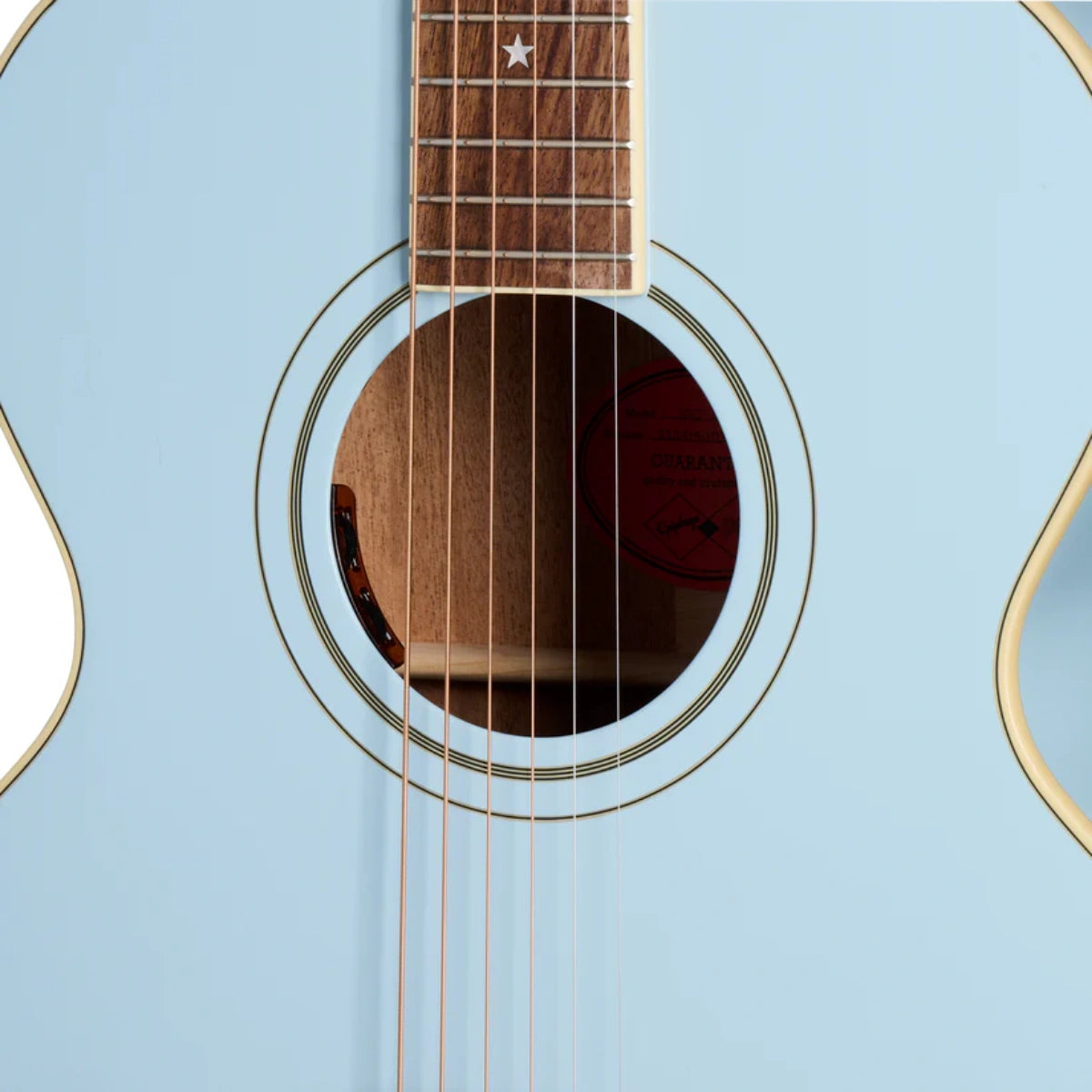 Đàn Guitar Acoustic Epiphone J 180 LS Frost Blue