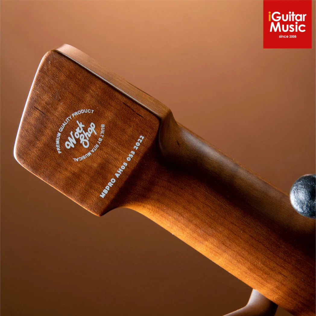 Đàn Guitar Điện Aguda Music Boy Pro HSS Maple Fingerboard Burgundy Mist Metallic