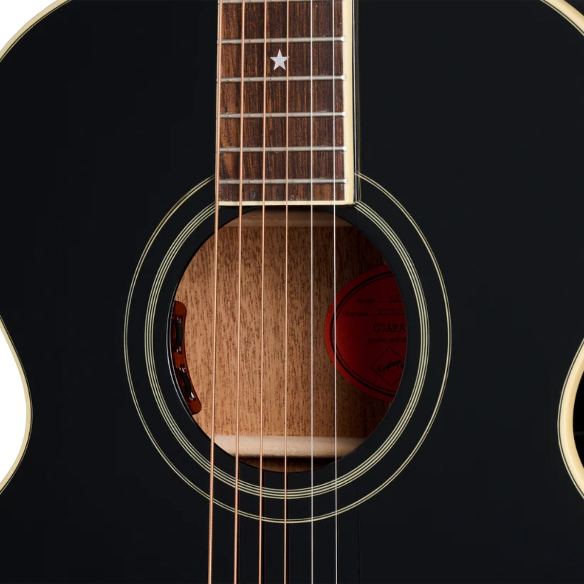 Đàn Guitar Acoustic Epiphone J 180 LS Ebony