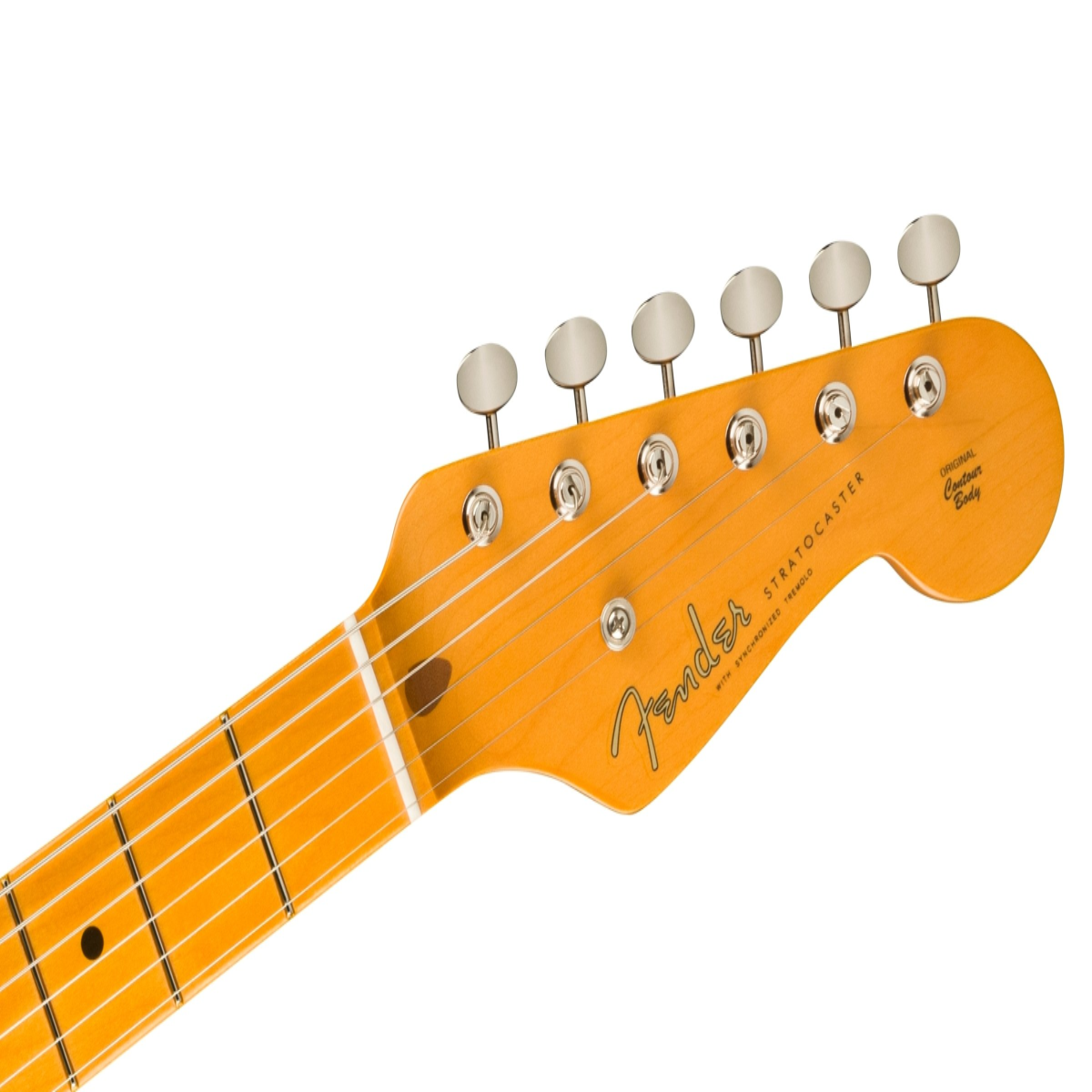 Đàn Guitar Điện Fender 70th-anniversary American Vintage II 1954 Stratocaster, Maple Fingerboard, 2-Color Sunburst w/Case, #0177002803