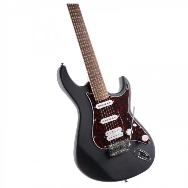 Đàn Guitar Điện Cort G110 HSS Electric Guitar, Open Pore Black