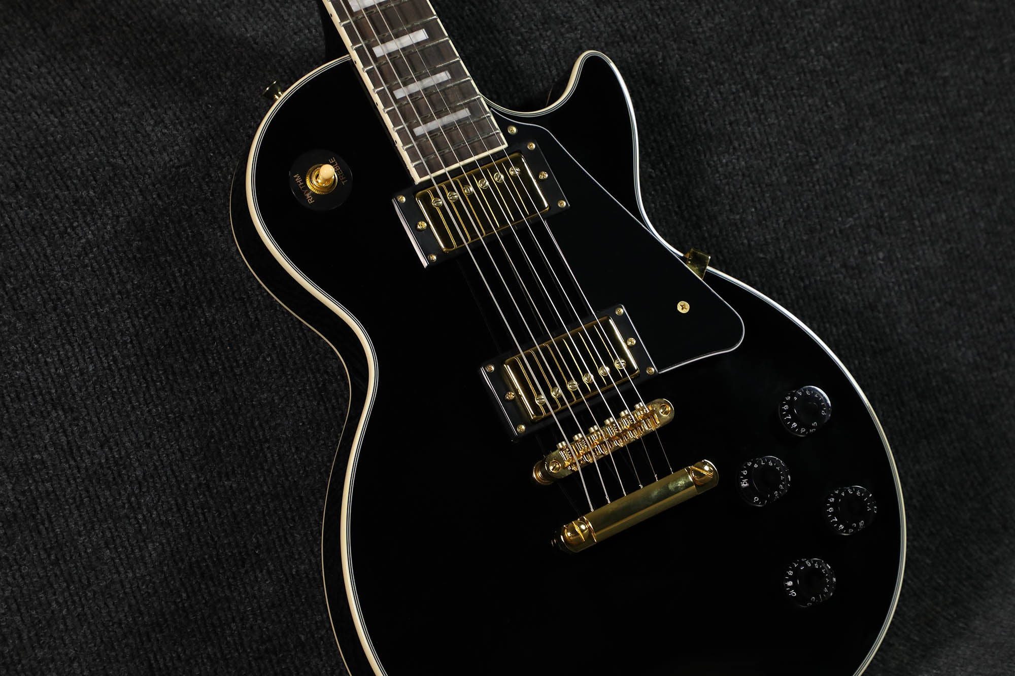 Đàn Guitar Điện Sqoe SELP300 HH Electric Guitar w/Case, Black