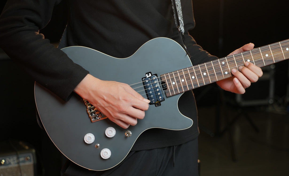 Đàn Guitar Điện Soran Verser HH Electric Guitar, Rosewood Fingerboard, Gray