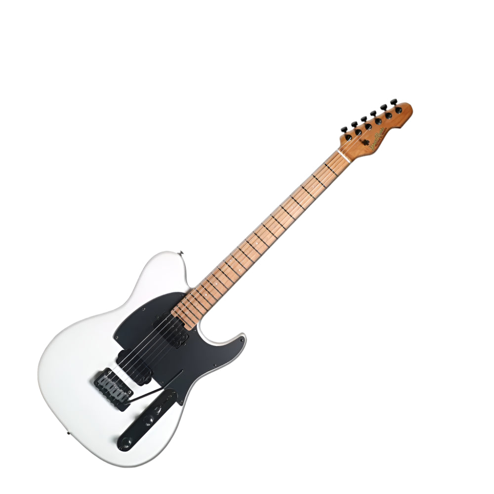 Đàn Guitar ĐIện ESP GrassRoots G-THROBBER-WK/M-PWS, Roasted Maple FB, Pearl White Satin