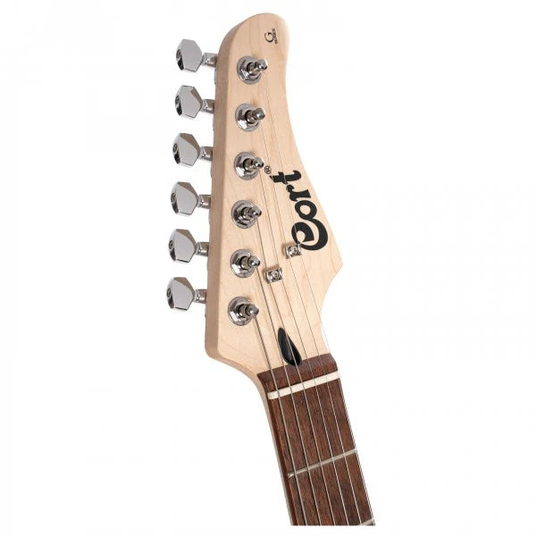 Đàn Guitar Điện Cort G110 HSS Electric Guitar, Open Pore Black Cherry