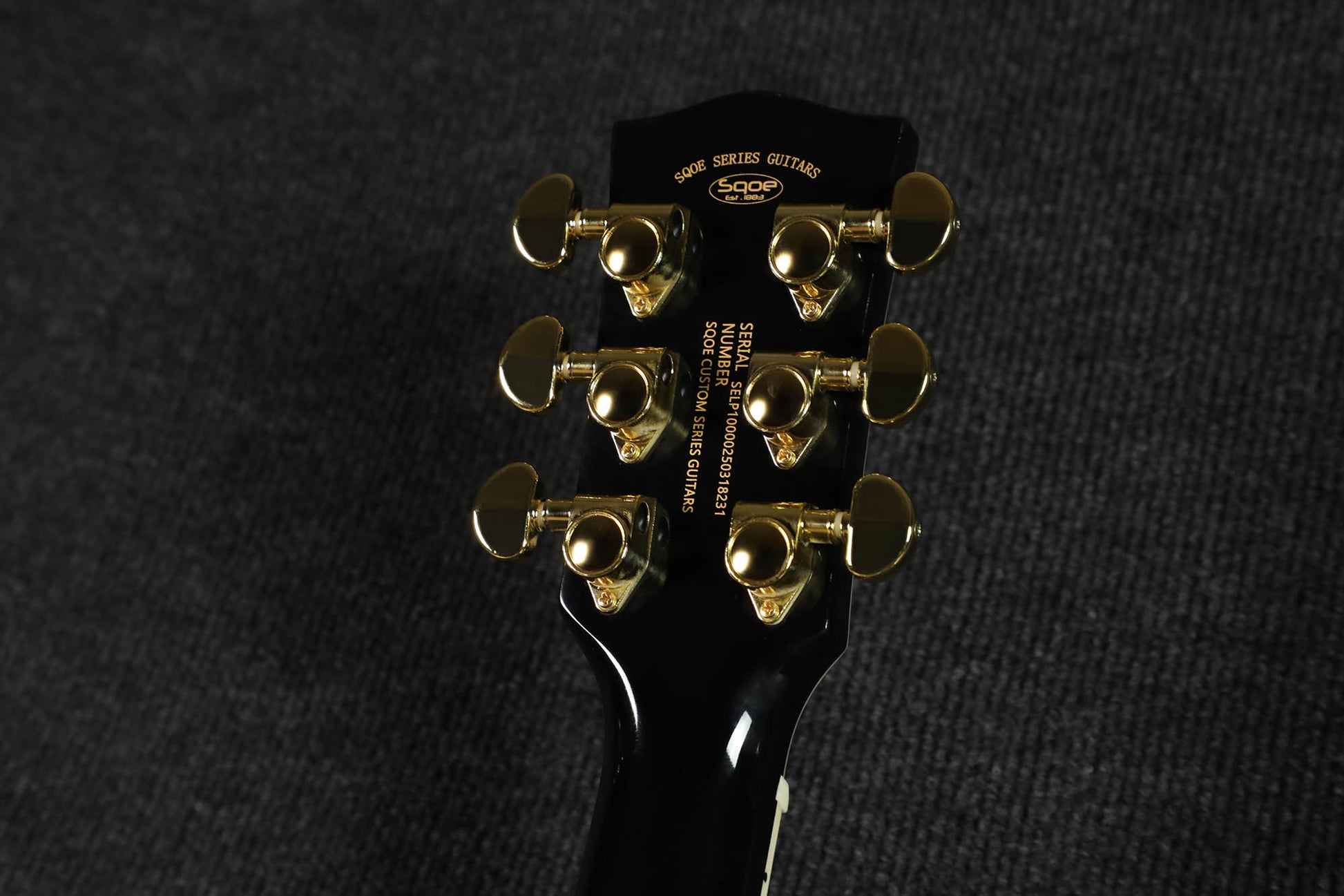 Đàn Guitar Điện Sqoe SELP300 HH Electric Guitar w/Case, Black