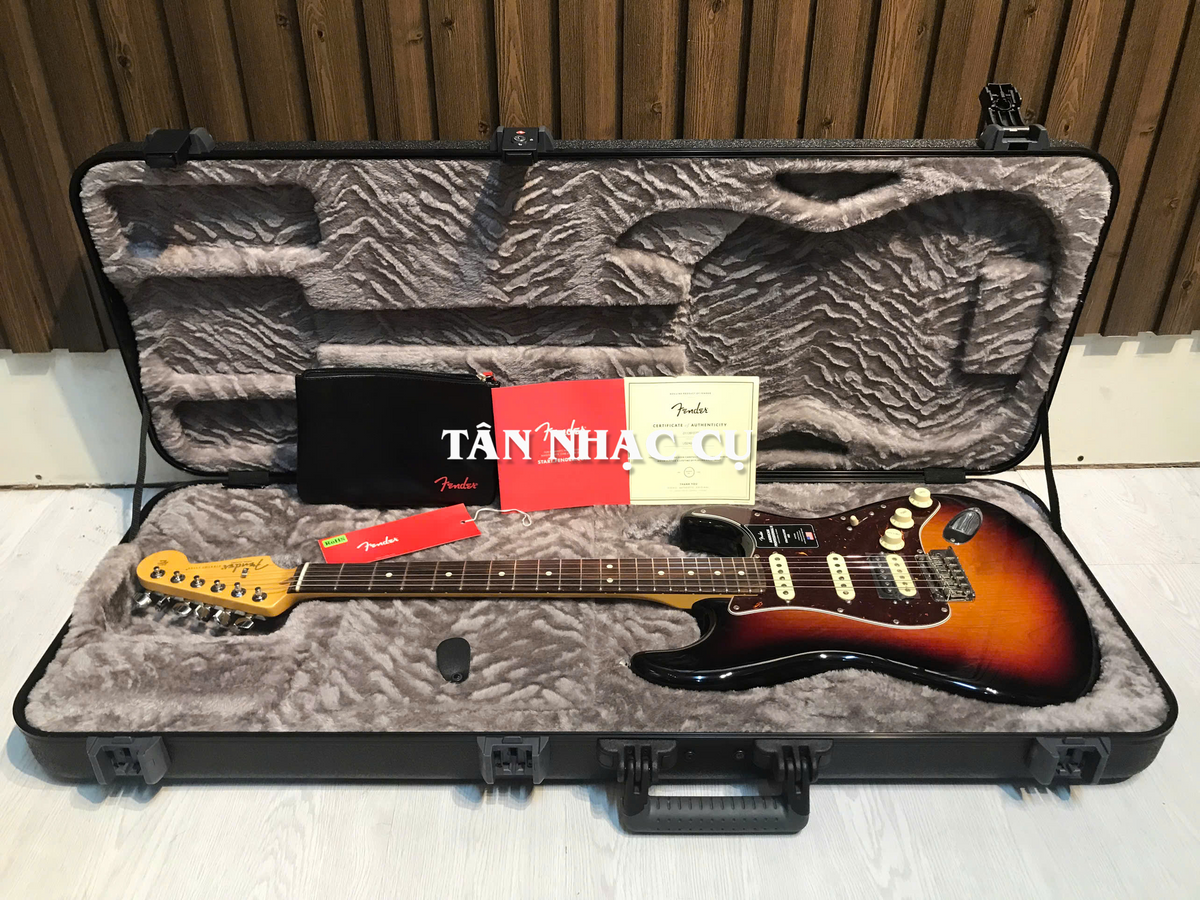 Đàn Guitar Điện Fender American Professional II Stratocaster HSS Electric Guitar, Rosewood Fingerboard, 3 Color Sunburst #0113910700
