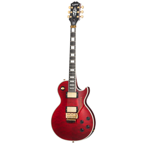 Đàn Guitar Điện Epiphone Alex Lifeson Les Paul Custom Axcess Ruby