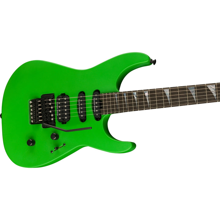 Đàn Guitar Điện Jackson American Series Soloist SL3, Ebony Fingerboard, Slime Green, #2802601825