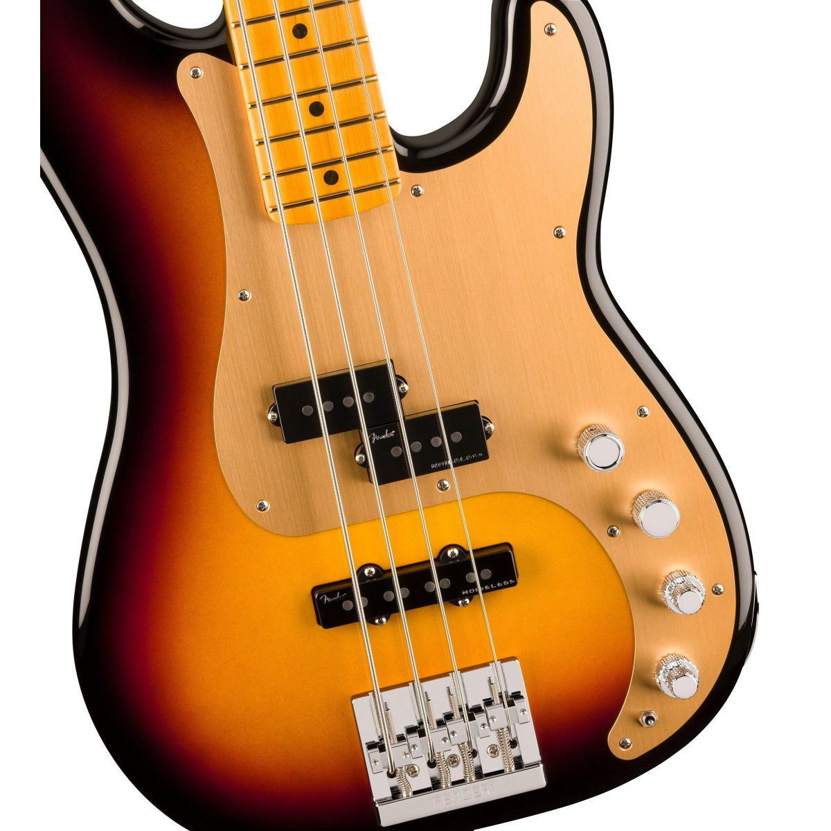 Đàn Guitar Bass Fender American Ultra II Precision Bass, Quartersawn Maple, Ultraburst, #0199102712