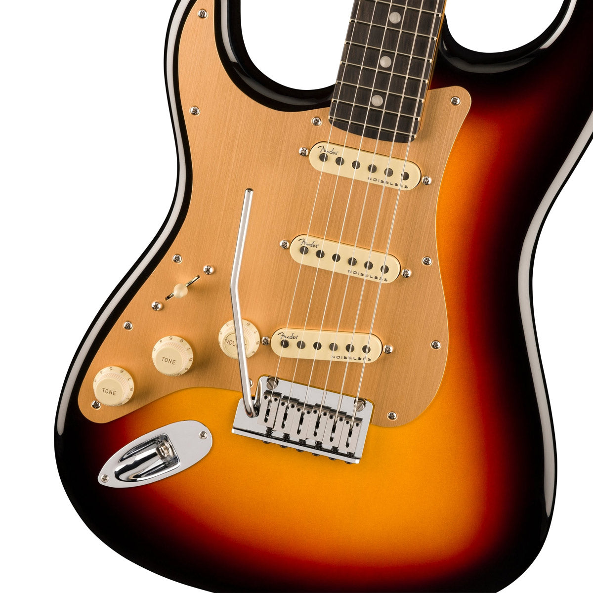 Đàn Guitar Điện Fender American Ultra II Stratocaster Left-Hand, Ebony Fingerboard, Ultraburst, #0119161712