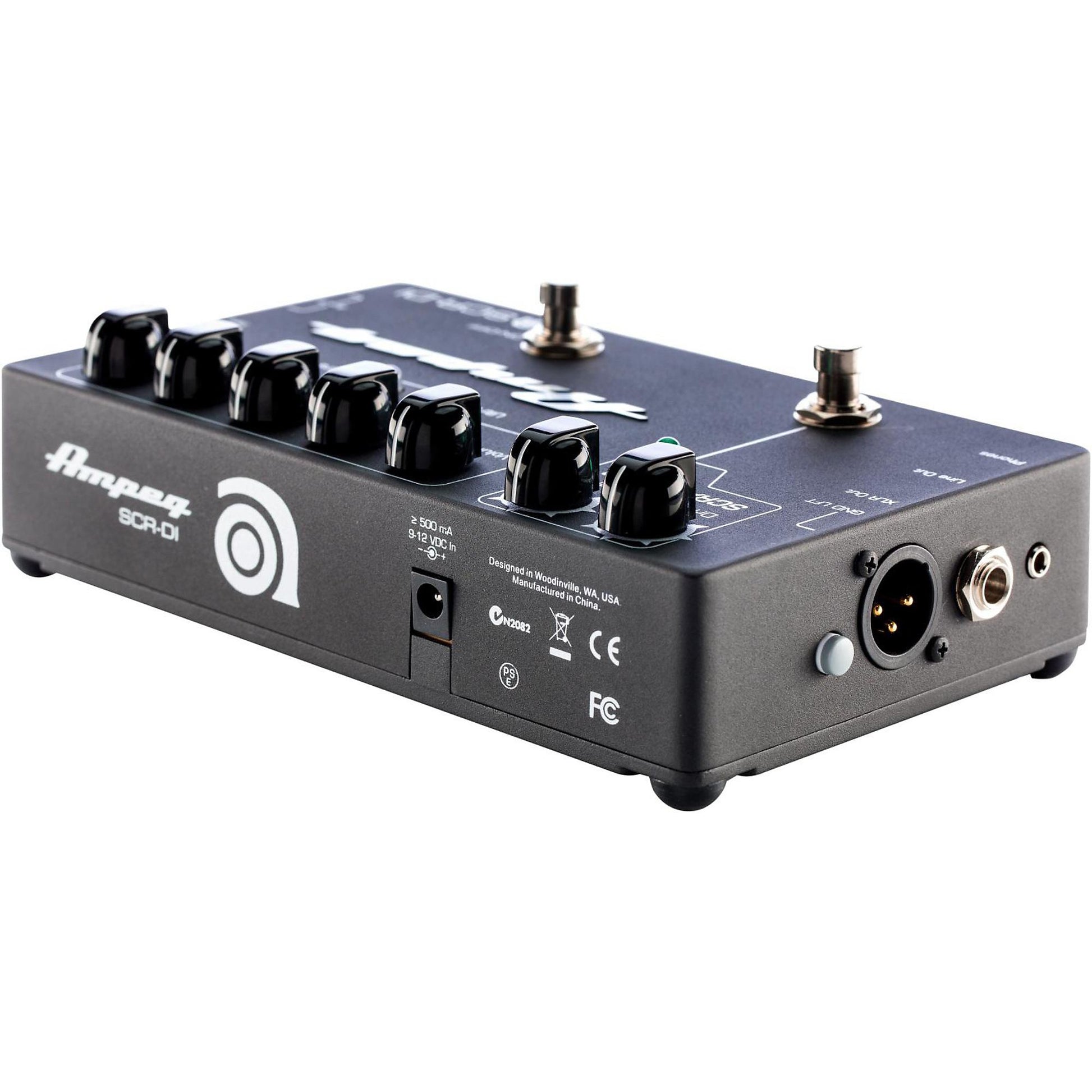 Ampeg SCR-DI Bass Preamp, Scrambler Overdrive Pedal