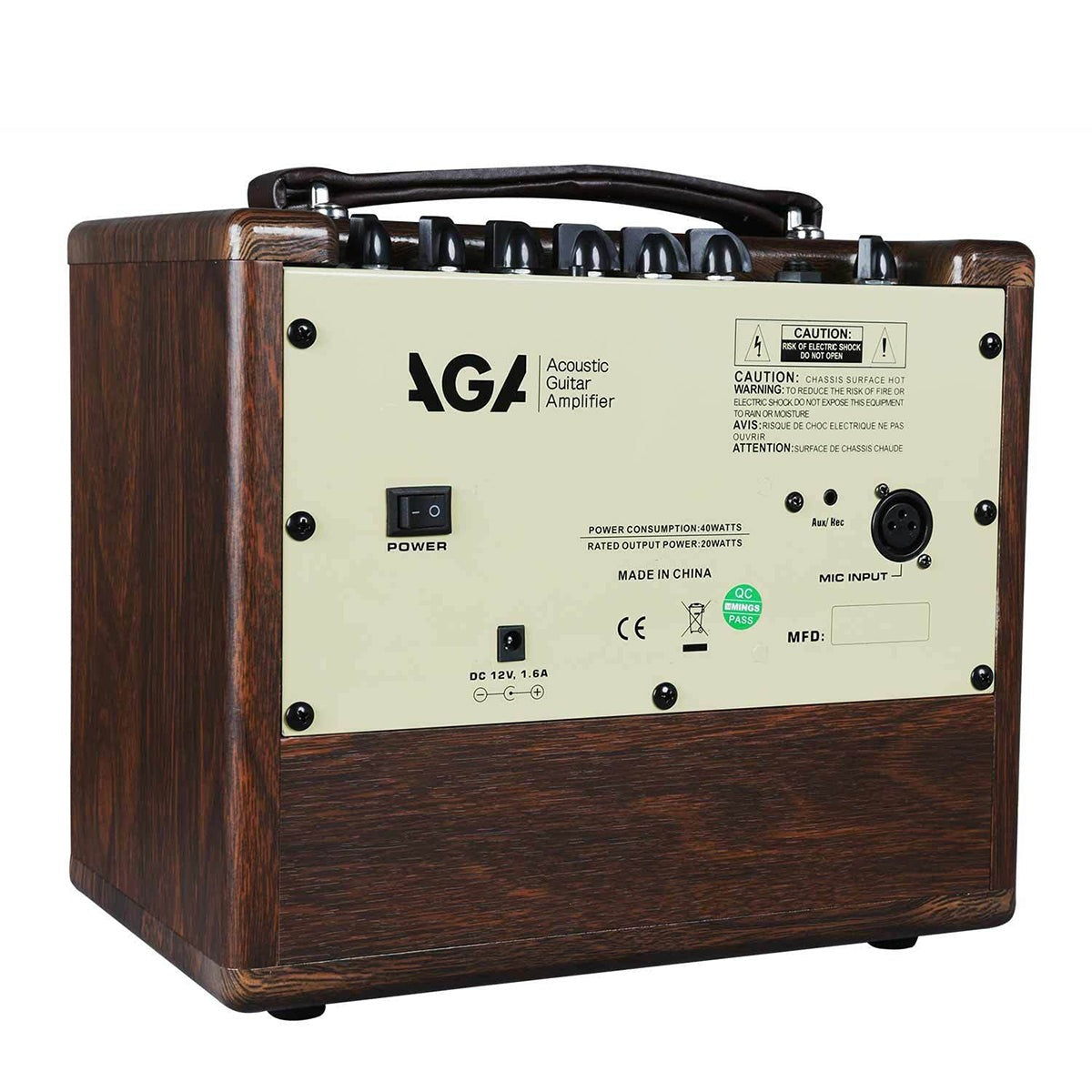 Amplifier AGA SC-X1P, Combo 20W