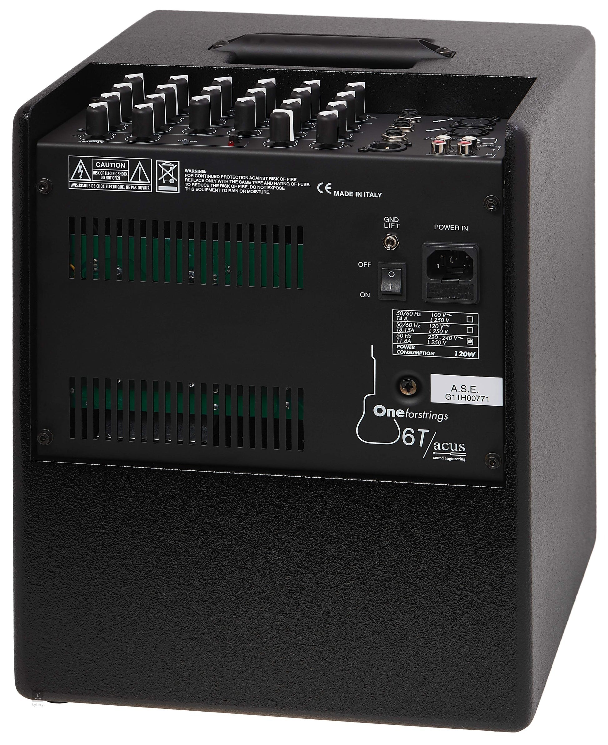 Amplifier Acus One Forstrings 6T, Combo 130W, Black