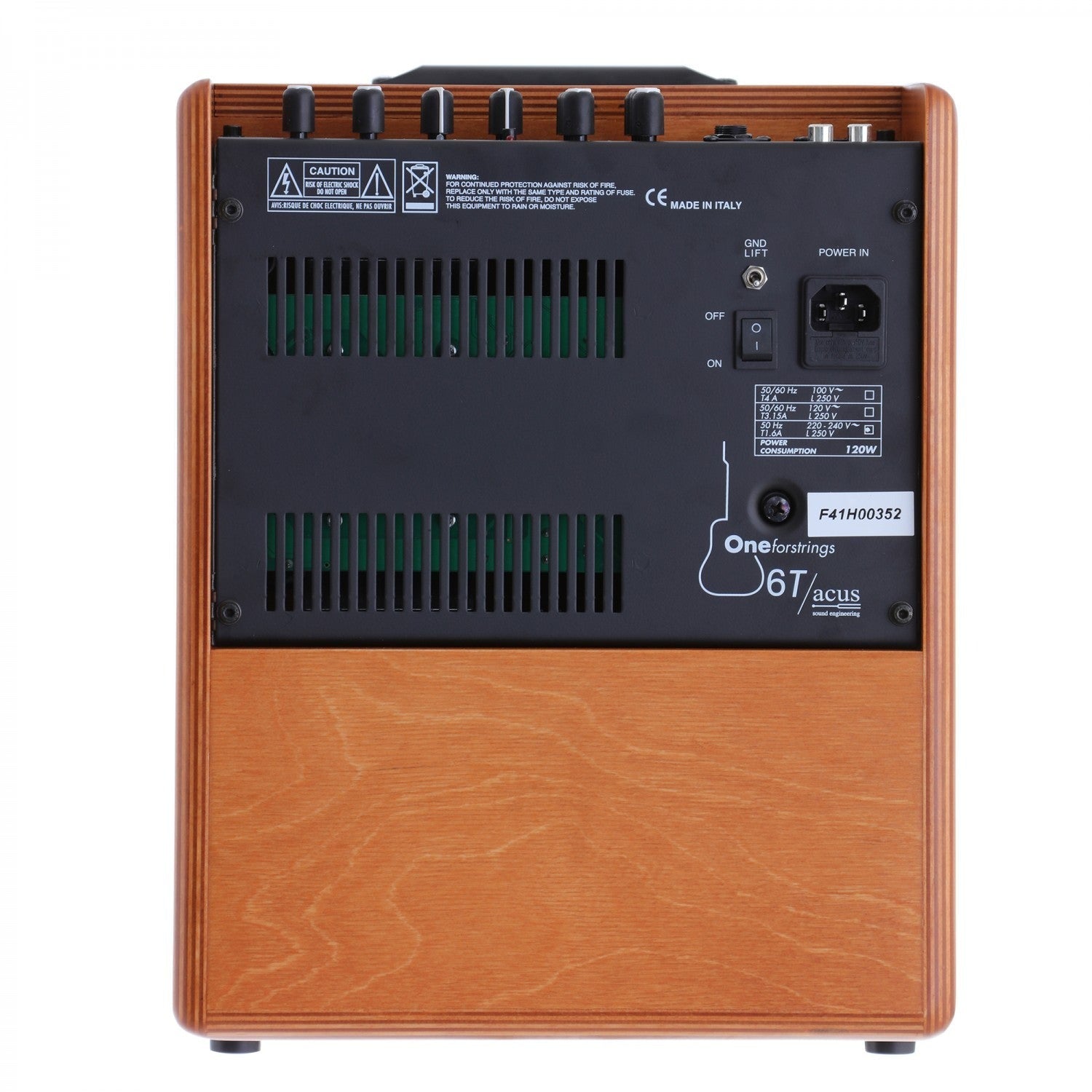 Amplifier Acus One Forstrings 6T, Combo 130W, Wood