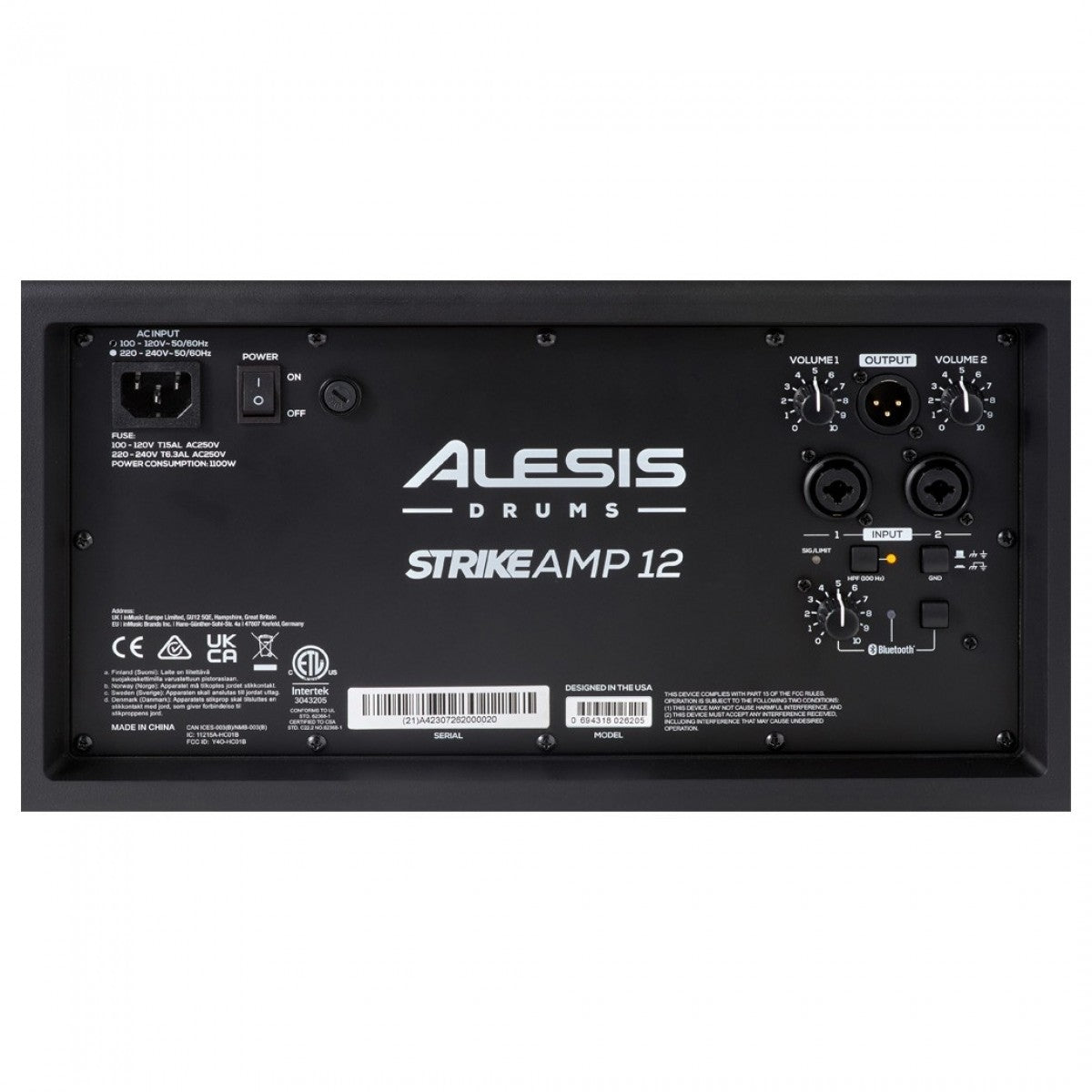 Amplifier Alesis Strike Amp 12 MK2, Combo 2500W