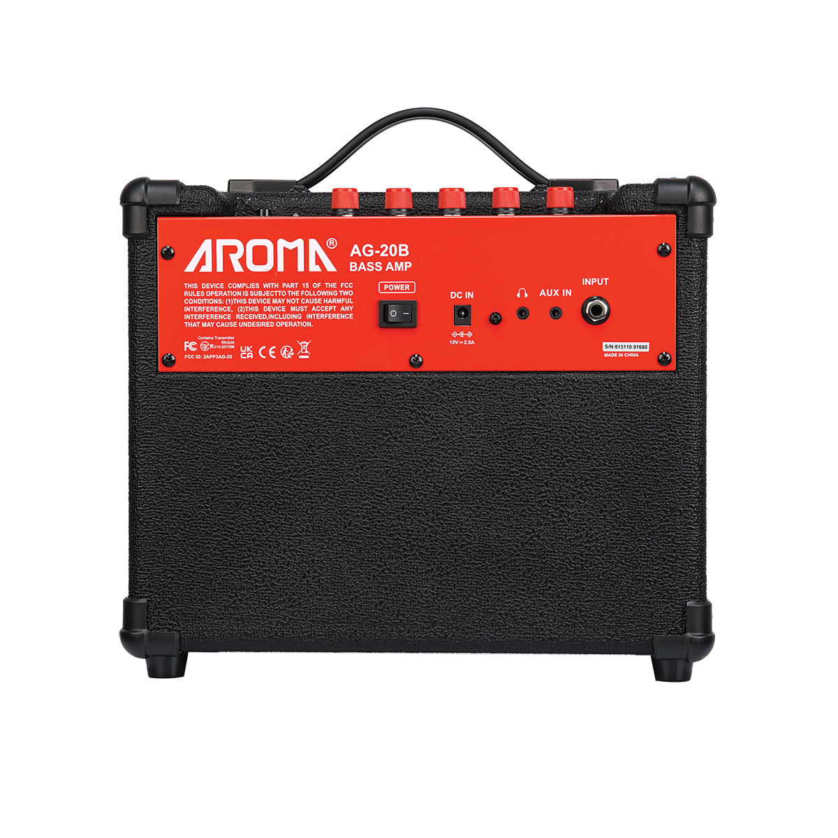 Amplifier Aroma AG20B, Combo 20W