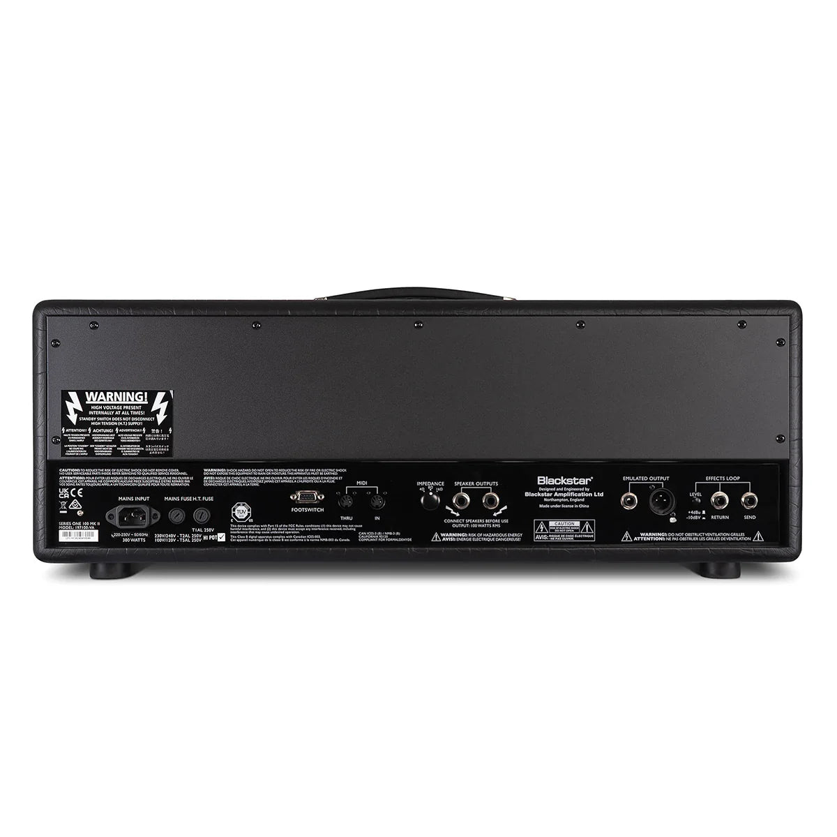 Amplifier Blackstar 100 Series One MKII, Head