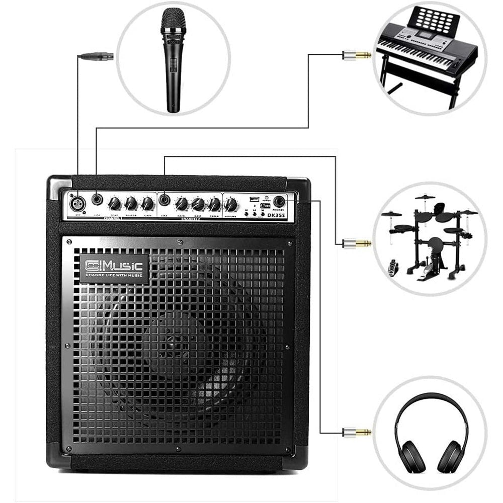 Amplifier Cool Music DK35S, Combo 50W